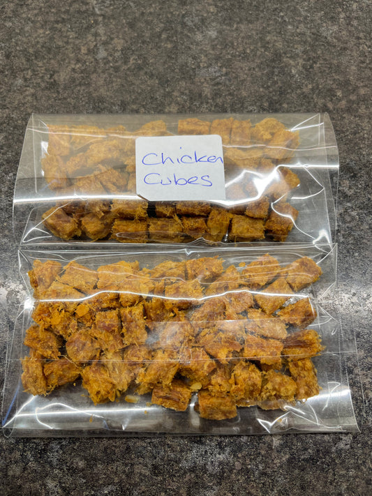 Chicken Cubes bagged