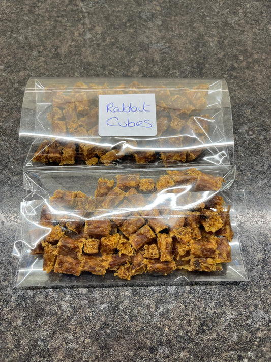 Rabbit Cubes  bagged